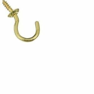 

Solid Brass Cup Hook Larson 81-1