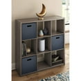 thumbnail image 4 of ClosetMaid Bibliothèque Décorative à Dos Ouvert Organisateur de Rangement à 9 Cubes, Gris Graphite, 4 of 8