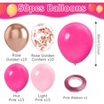 thumbnail image 3 of Pink Balloons Birthday Balloons Pink Confetti Balloons for Birthday Party Pink and Gold Balloons Pink and Gold Party Decorations Light Pink Balloons Gold Confetti Balloons Pink Confetti Balloons, 3 of 7