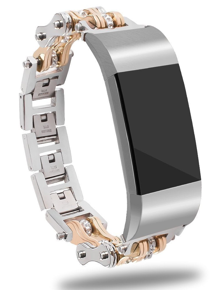 fitbit charge 2 jewelry bands
