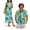Green Palm Tree, variant on KUIFORTI Matching Couple Outfits Quick-dry Tropical Palm Leaf Husband and Wife Clothing Womens Summer Dresses with Pockets Round Neck for Summer Vacation Trip