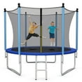 thumbnail image 2 of Barara King Bounce Toys, Trampoline 14 Feet Jumping Exercise Recreational Bounce Trampoline with Safety Net, 2 of 10