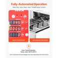 thumbnail image 3 of VEVOR Commercial Automatic Donuts Making Machine Doughnut Maker 4 Rows 240 PCS/H, 3 of 9