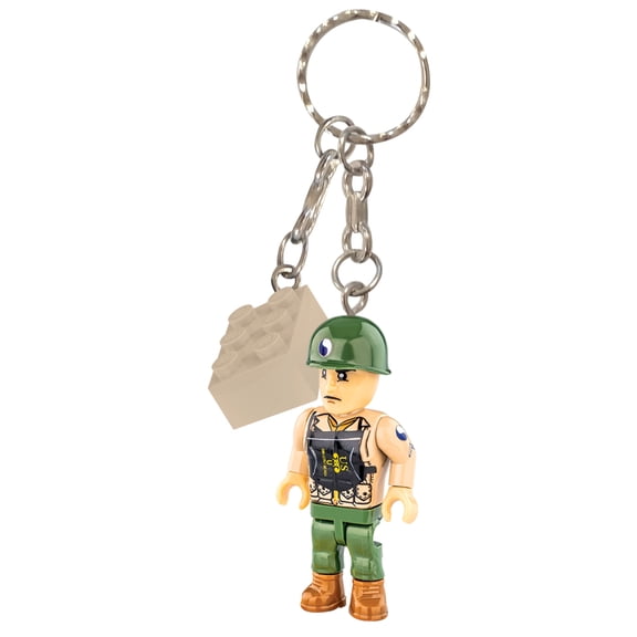 COBI US Soldier 29th Infantry Division Figure Keyring – 1361
