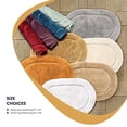 thumbnail image 2 of Superior BATHRUG-OV2PC-SG Cotton Oval Bath Rug Set - Sage, 2 Pieces, 2 of 2