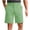 Green-01, variant on Men's Flat Front Golf Shorts, Business Casual & Dailys Shorts with Button Closure & Belt Loops