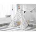 thumbnail image 3 of Kids Tepee Tent All Over Printed, 59"(H), Multiple Prints, 3 of 5