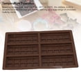 thumbnail image 3 of Molde De Chocolate De Rejilla, 2 Piezas De Molde Para Hornear Chocolate, Silicona De Grado Alimenticio Plegable Flexible, Rango De -40-230 Grados Celsius Para Picnic Al Aire Libre, 3 of 7