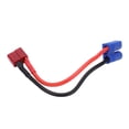 thumbnail image 4 of Cable adaptador de batería EC3 macho a T hembra, silicona suave, 12,7 cm de longitud Total para coche RC, avión y barco, 4 of 10