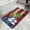 Red, variant on Funny Frog Bathroom Rugs Non Slip Washable Bath Mat Absorbent Front Door Mat Farmhouse Red Blue Floral Puerto Rico Flag Indoor Doormat for Kitchen Entryway Shower Decor Accessories 15.7"x23.6"