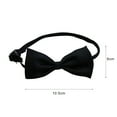 thumbnail image 5 of GASTROPOD Pet Bow Tie Decorative Nylon Solid Color Adjustable Dog Cat Bowknot Necktie for Shopping Bow Ties for Dogs Black, 5 of 7