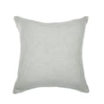 thumbnail image 4 of LR Home Blue/Ivory Contemporary Geometric Hand-Woven Throw Pillow Cover, 4 of 8