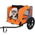 thumbnail image 2 of 2-in-1 Bike & Pull-Behind Pet Trailer – Convertible Dog/Cat Carrier with Detachable Bike Hitch & Built-in Towing Handle, 2 of 24