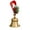 A, variant on Christmas Bell Hanging Ornaments Rustic Metal Bell Decoration with Artificial Pine Needles Berries for Christmas Tree Wreath Door Window Decor
