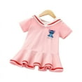 thumbnail image 3 of MINISO Disney Stitch 2024 Nouvelle Robe d'Été pour Filles Style Bébé Manches Courtes Style Collège Robe Princesse, 3 of 6