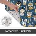 thumbnail image 6 of Yiaed Winter Animal Friends Print Flannel Doormat Mat Outdoor Indoor Door Mats,Welcome Matt Outdoor Front Door Mat Doormat Outdoor Mat Outdoor Mat,16"x24", 6 of 7