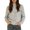C314/Grey, variant on XIYON Sweaters for Women Elegant Turtleneck Pullover Sweater Fall Winter Color Block Thickened Loose Outerwear Sweater