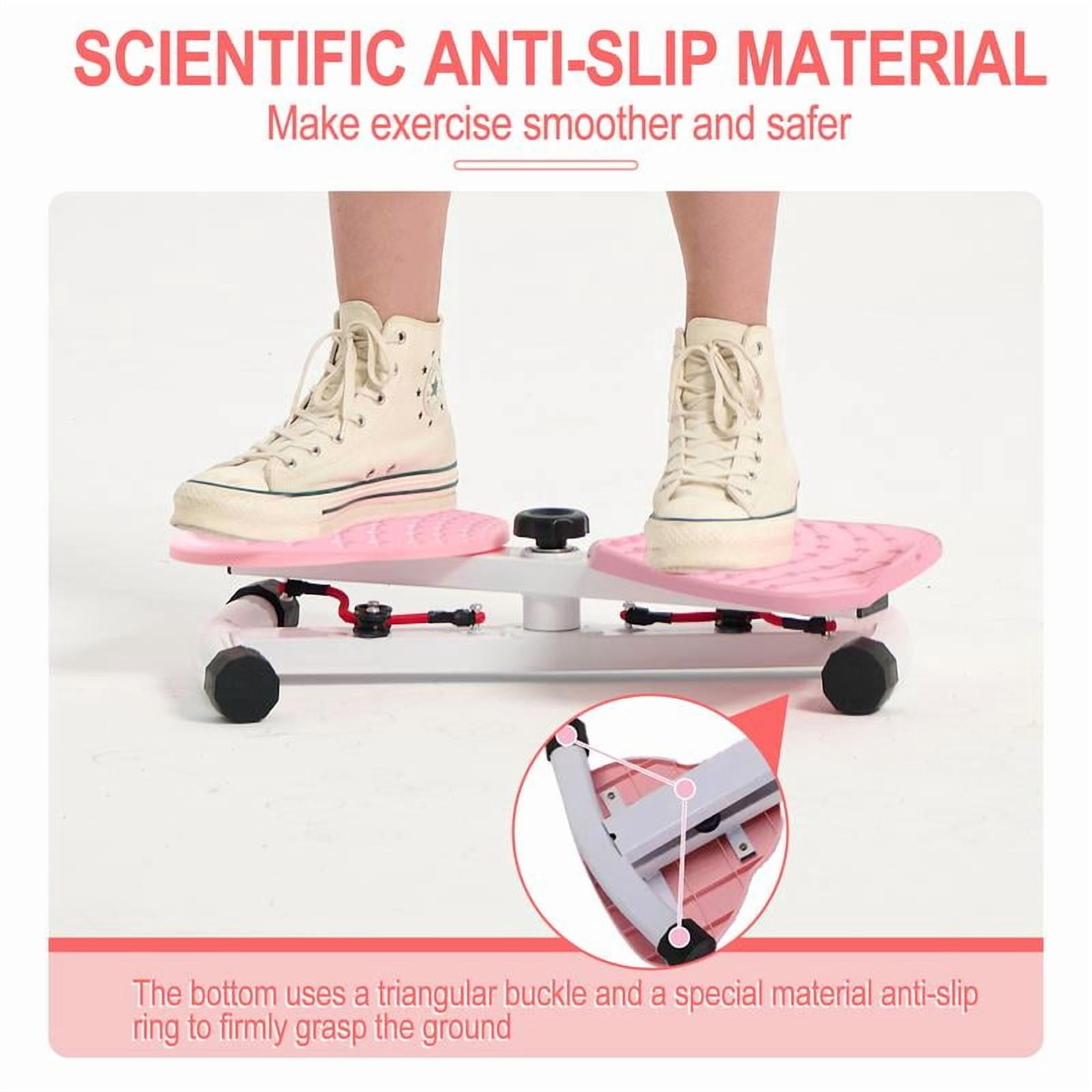 HOTWAVE Waist Twister Machine 300 lbs weighing,Ab Board for Women - Core Workout Equipment, Portable Waist Toner  for Aerobic Exercise - Home Gym Cardio