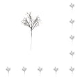 thumbnail image 2 of Ounissouiy Navidad bayas artificiales pino cono flor rama decoración navideña Blanco 10Conjunto, 2 of 6