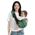 thumbnail image 1 of Portabebés MISSWISDOM tipo bandolera con doble broche de seguridad 3-14 kg, 1 of 7
