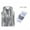Gray, variant on LOLANTA Girls Hip Hop Dance Clothes Kids Jersey Sequin Dress Long Tank Top Jazz Cheerleading T-Shirt