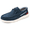 NAVY, variant on Men's Slip-on Canvas Loafers Casual Boat Shoes