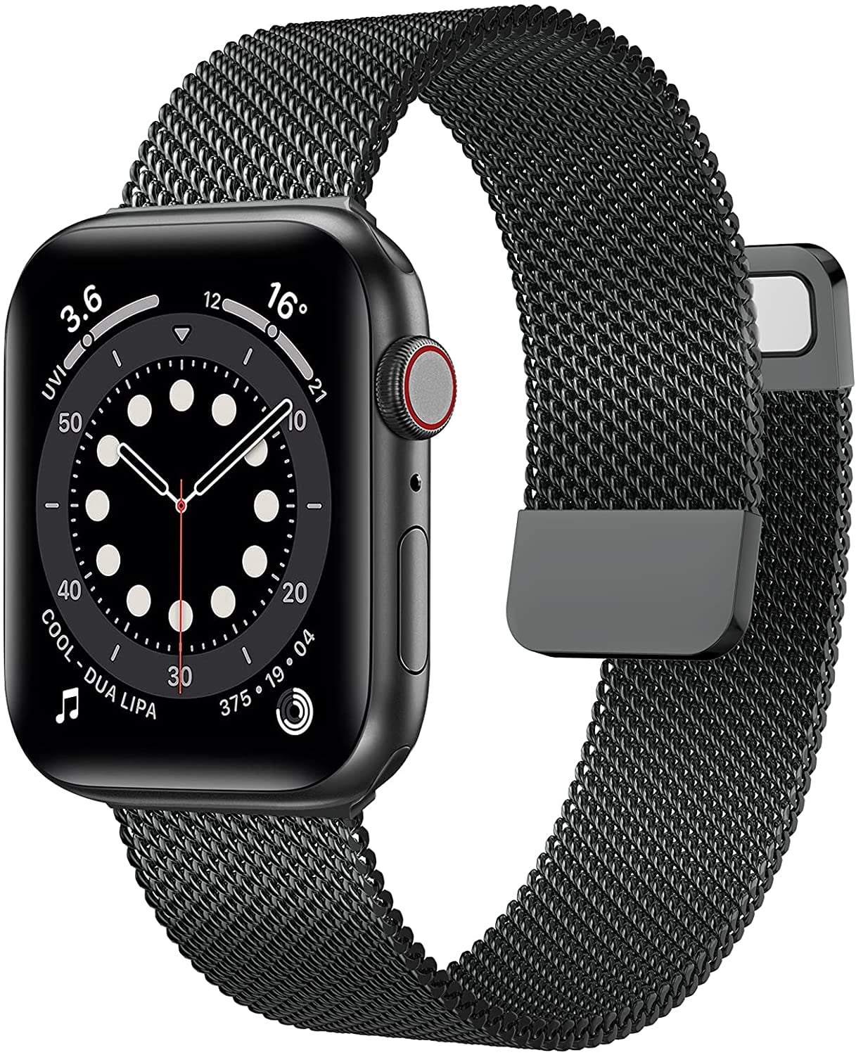 For Apple Watch Soft Silicone Replacement Bands 40mm/38mm, Dual ...