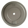 thumbnail image 1 of CAP Barbell Standard 1-Inch Cast Iron Weight Plate, 50 lb, Single, Grey, 1 of 3