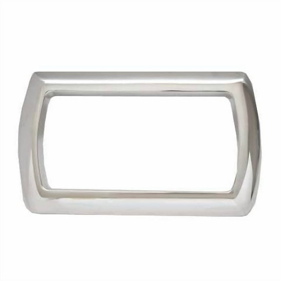 Malibu Boats Stereo Storage Bezel | Double DIN Stainless Steel