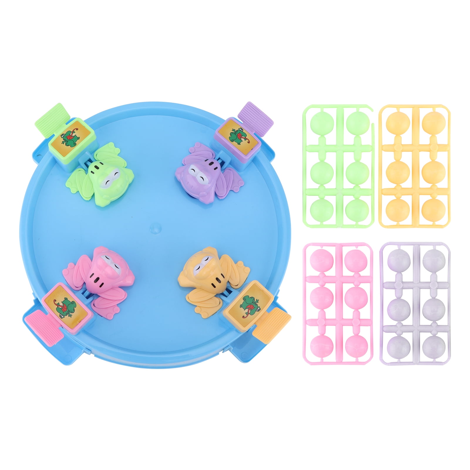 Juguete para niños, juego de ranas hambrientas, juego familiar de ranas ...