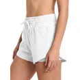 thumbnail image 3 of Sociala Womens 2 in 1 Drawstring Swim Shorts Quick Dry Board Shorts with Boxer Liner Pockets Sport Swim Bottoms, 3 of 4