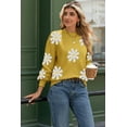 thumbnail image 3 of Zeagoo Sweaters for Women Fall Fashion Trendy Long Sleeve Turtleneck Pullover Lantern Knit Sweater Tops, 3 of 6