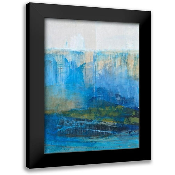 Fuchs, Jodi 12x14 Black Modern Framed Museum Art Print Titled - Bay Walk II