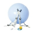 thumbnail image 7 of hengtong Somersault Auxiliary Ball Detachable Adjustable Shoulder Strap wi/ Inflator Pump Blue, 7 of 7