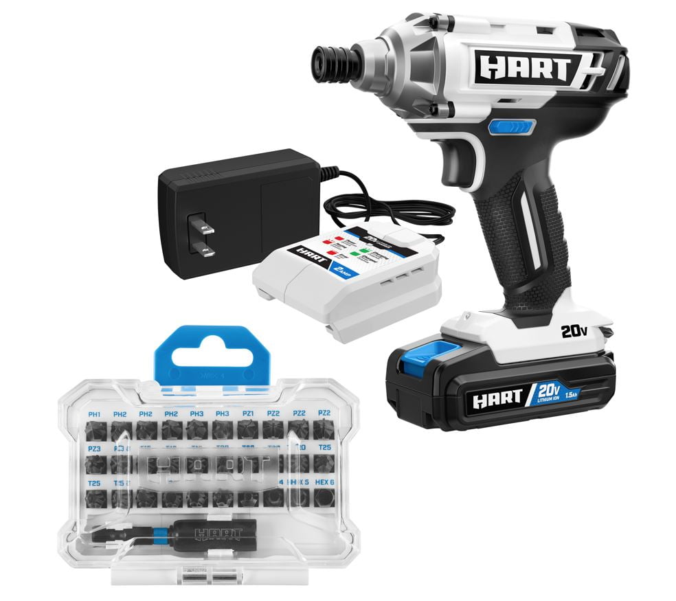 HART 20Volt Impact Driver Kit with FREE Accessory