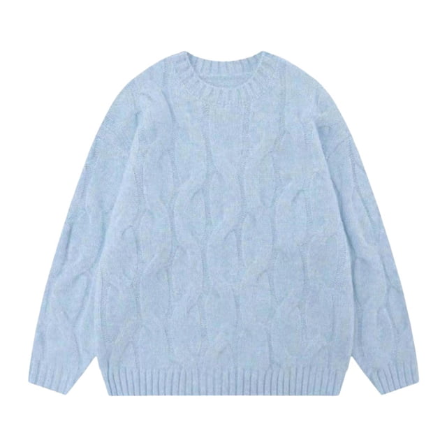 Suéter de manga larga para mujer Strade Fareast Limited Azul Otoño Pullover