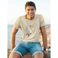 thumbnail image 2 of As Free As The Ocean T-Shirt Men -Image by Shutterstock, Male x-Large, 2 of 4