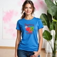 thumbnail image 3 of Playera Blusa De Frambuesa Raspberry Sweet & Tasty – Dulce Estilo que Te Hace Brillar Color Aqua Talla Extra Grande Marca Emil SaEs, 3 of 4