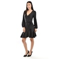 thumbnail image 5 of Vestido de satin Roman Fashion Juvenil 4351 Negro, 5 of 5