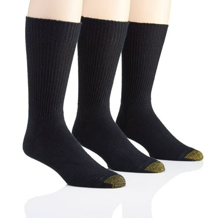 Gold Toe - Gold Toe Fluffies Crew Socks 3-Pack Extended Sizes - Walmart.com