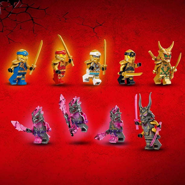 LEGO Ninjago Lloyd's Golden Ultra Dragon 71774 Toy Building Kit