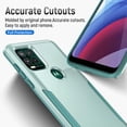 thumbnail image 4 of Compatible for Moto G Stylus 5G Case,Hard Back & Soft TPU Dual Layer Design,Slim Cover,Anti-Scratch Phone Case,Full Body Shockproof Protective for Moto G Stylus 5G Case 2021 (Green), 4 of 13