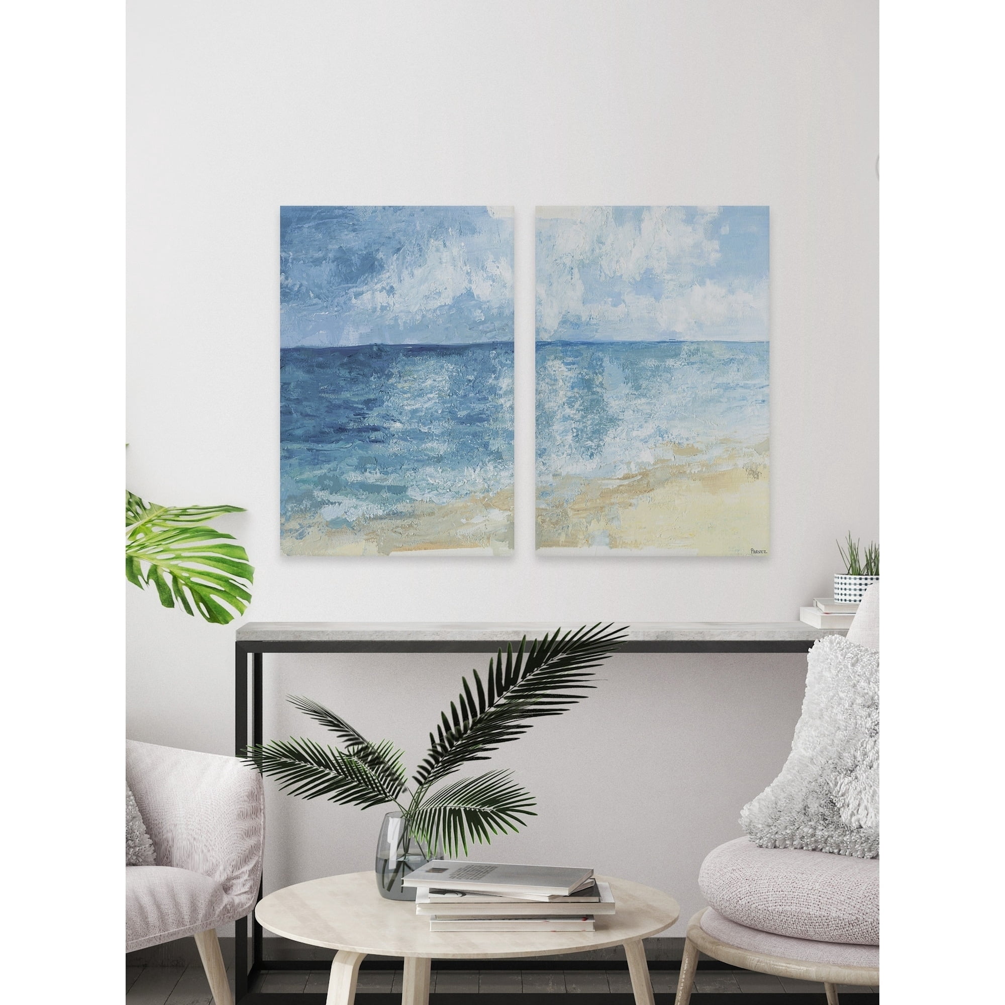 Parvez Taj Ombre Sea Diptych