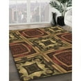 thumbnail image 3 of Ahgly Company Machine Washable Indoor Rectangle Transitional Light Brown Area Rugs, 6' x 9', 3 of 7