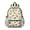 Excavator and Star, variant on Excavator and Crane Blue Pattern Backpack for School, Cute School Bag with Adjustable Shoulder Straps and Padded Back, 13.4"x11"x4.7"