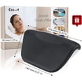 thumbnail image 3 of Cojín de baño Zhivalor almohada impermeable negro, 3 of 5