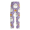 thumbnail image 5 of Domzest Halloween Pajama Pants Men Halloween Graphic Drawstring Elastic Waisted Pajama Bottoms Wide Leg Funny Sleepwear Purple Pink XXL, 5 of 7