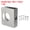 Silver, variant on Uxcell Door Reinforcement Plate 1 Set for 1-3/8" Thick Door 4-1/2" Size Silver