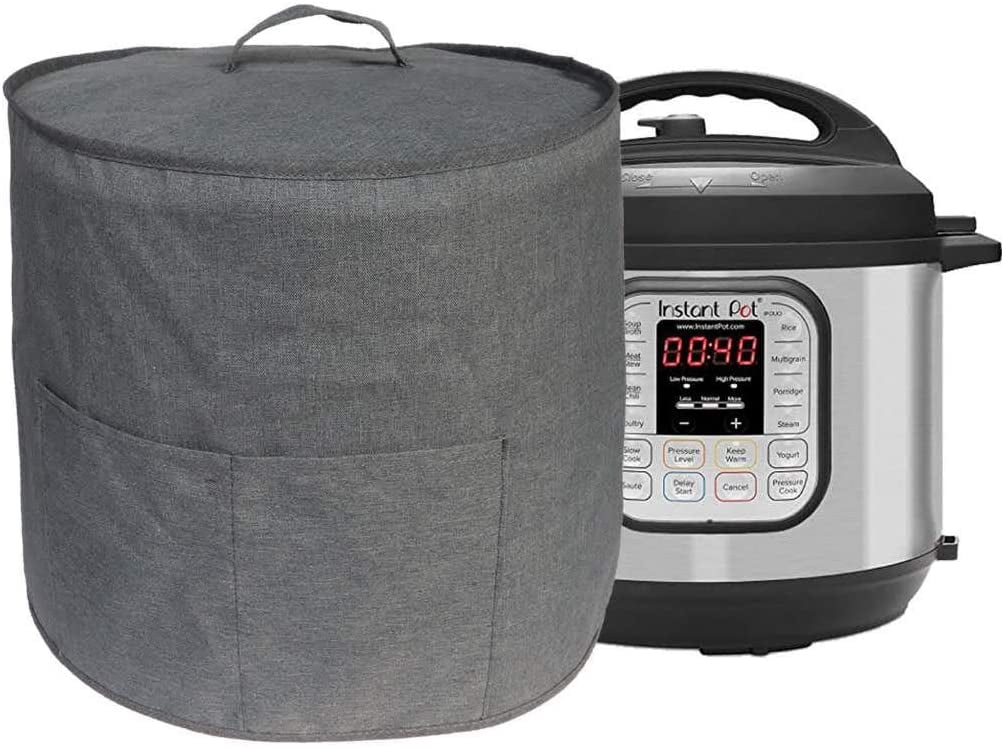 Dust Cover for Instant Pot Pressure Cooker, Cloth Cover with Pockets