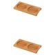 thumbnail image 2 of Cateissary Soporte de para plantas de bambú, duradera y que ahorra espacio, plantas suculentas, estante de flores, decoración, una tabla recta Una tabla recta (S) 2Conjunto, 2 of 6